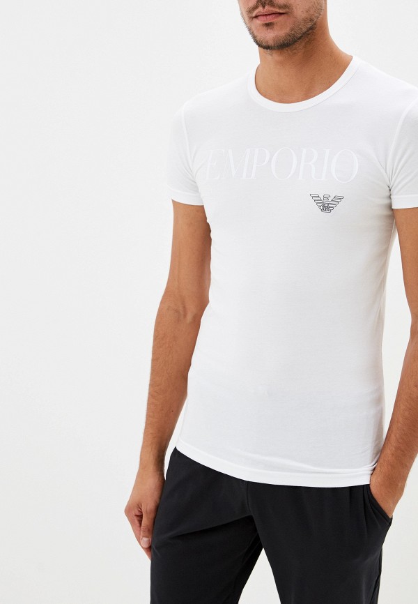 

Футболка домашняя Emporio Armani, Белый