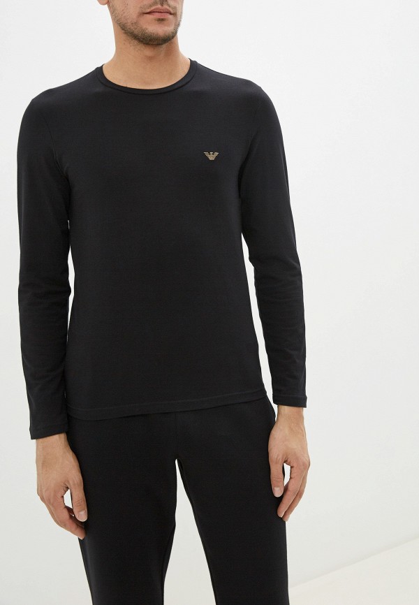 

Лонгслив домашний Emporio Armani, Черный