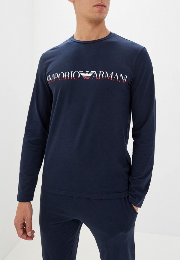 

Лонгслив домашний Emporio Armani, Синий, Emporio Armani EM598EMFOWJ5