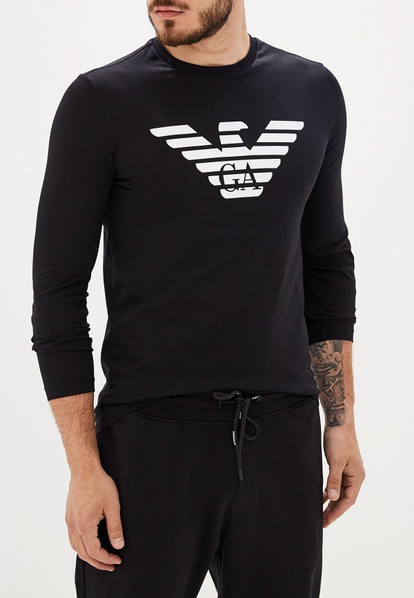 

Лонгслив Emporio Armani, Черный, Emporio Armani EM598EMFOXC4