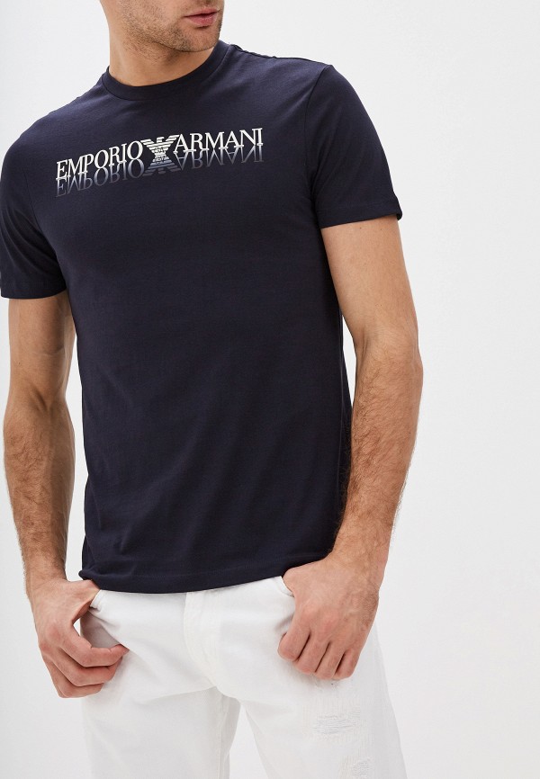 

Футболка Emporio Armani, Синий, Emporio Armani EM598EMFOXD1