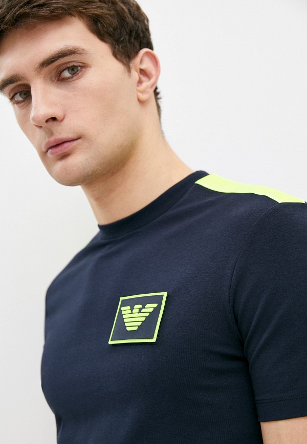 

Футболка Emporio Armani, Синий, Emporio Armani EM598EMHNEO9
