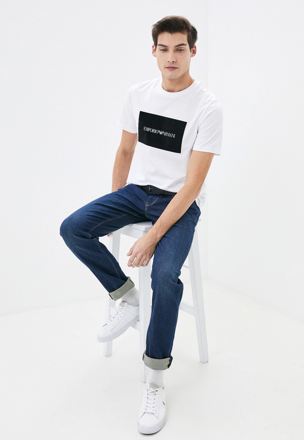 

Футболка Emporio Armani, Белый, Emporio Armani EM598EMHNEP2