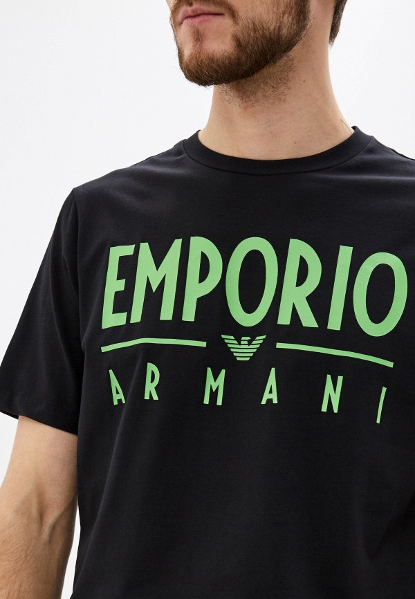

Футболка Emporio Armani, Черный, Emporio Armani EM598EMHNEP8