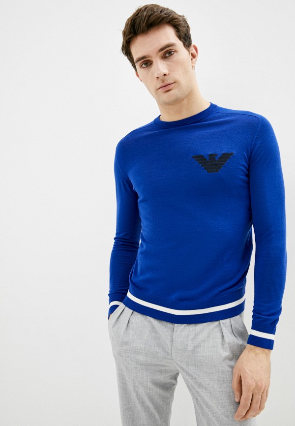

Джемпер Emporio Armani, Синий, Emporio Armani EM598EMHNEQ6