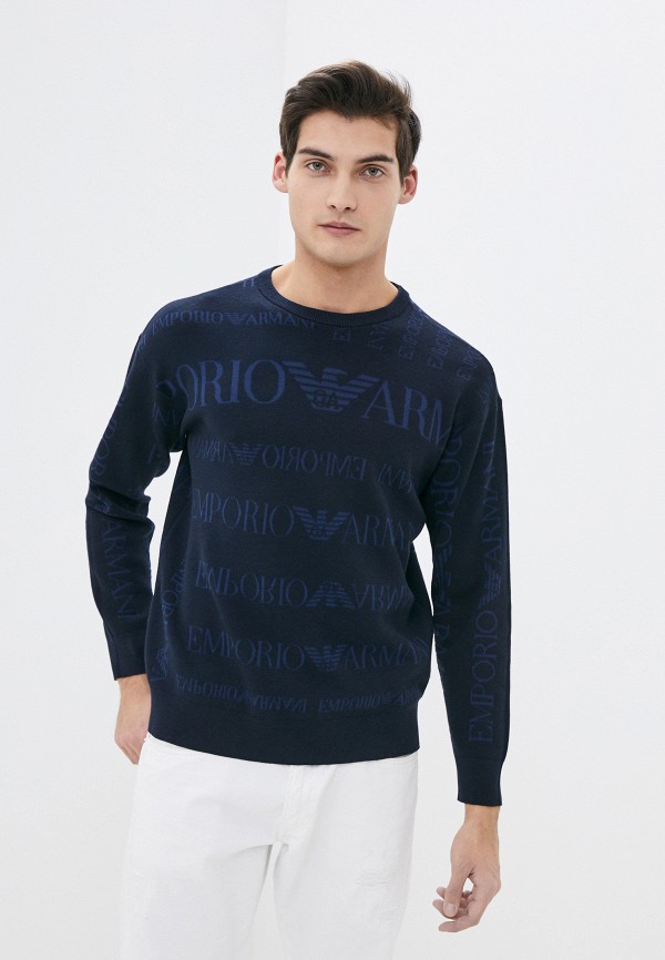 

Джемпер Emporio Armani, Синий, Emporio Armani EM598EMHNEQ8
