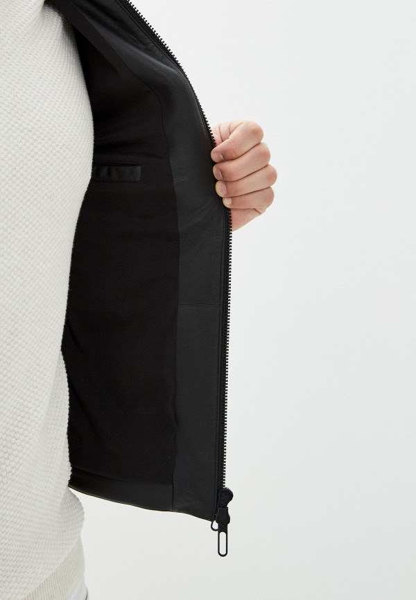 

Куртка кожаная Emporio Armani, Черный, Emporio Armani EM598EMHNET7
