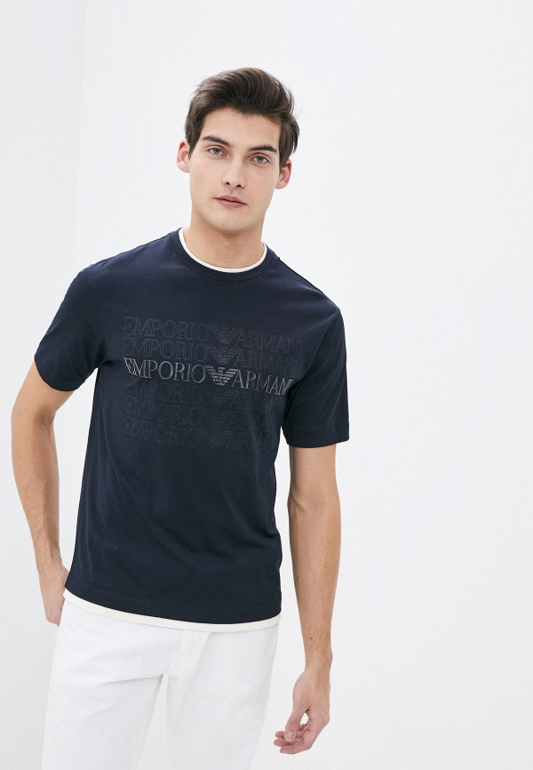 

Футболка Emporio Armani, Синий