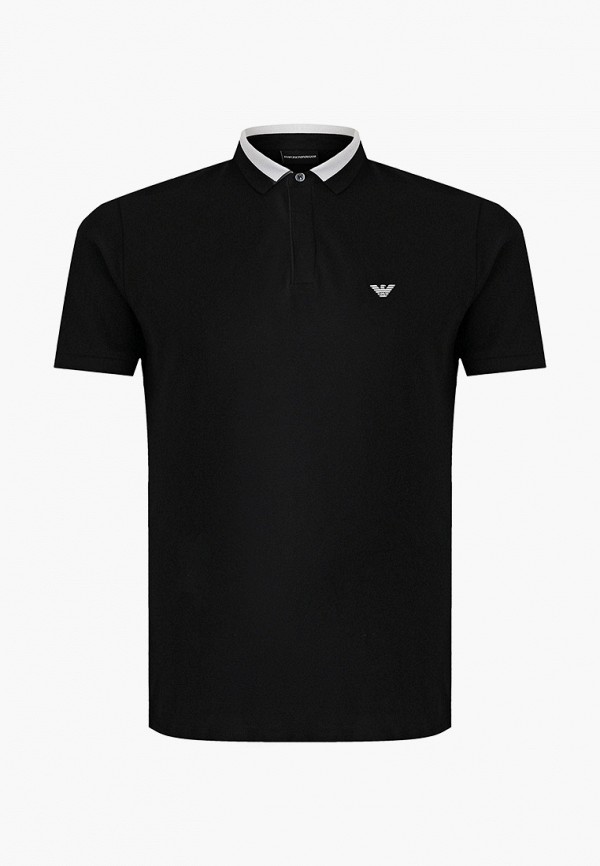 

Поло Emporio Armani, Черный