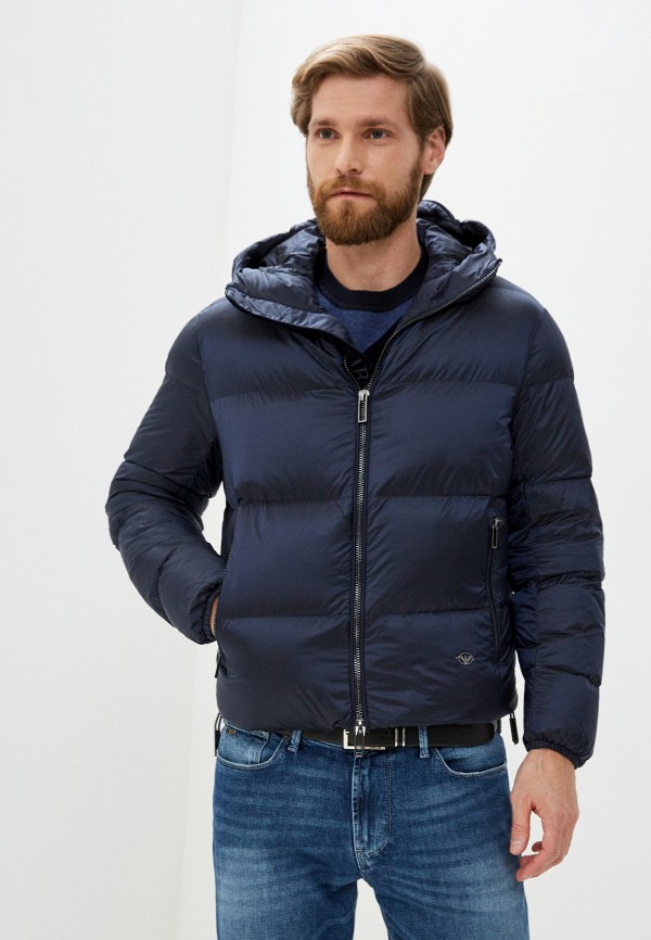 

Пуховик Emporio Armani, Синий