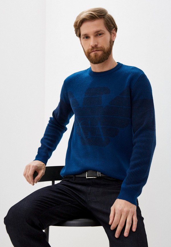 

Джемпер Emporio Armani, Синий
