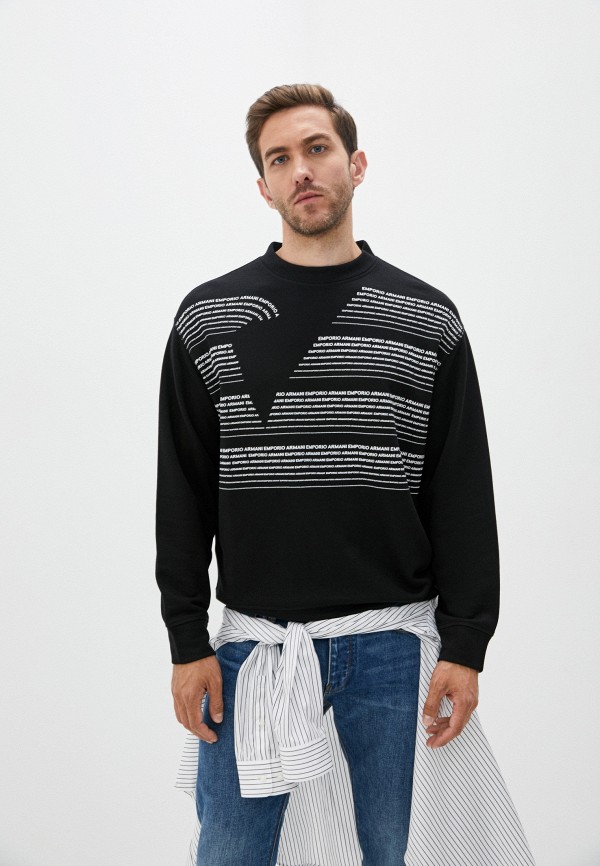 

Свитшот Emporio Armani, Черный, Emporio Armani EM598EMJURE8