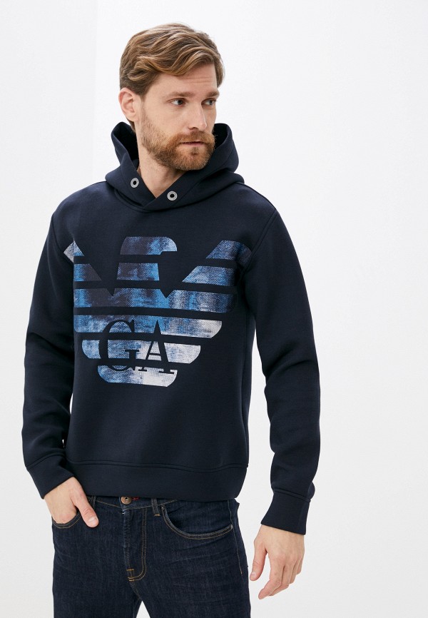 

Худи Emporio Armani, Синий