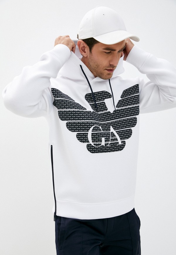 

Худи Emporio Armani, Белый, Emporio Armani EM598EMJURF9