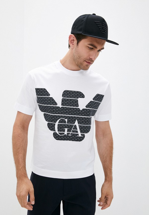 

Футболка Emporio Armani, Белый, ICON CAPSULE