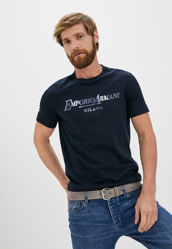 

Футболка Emporio Armani, Синий