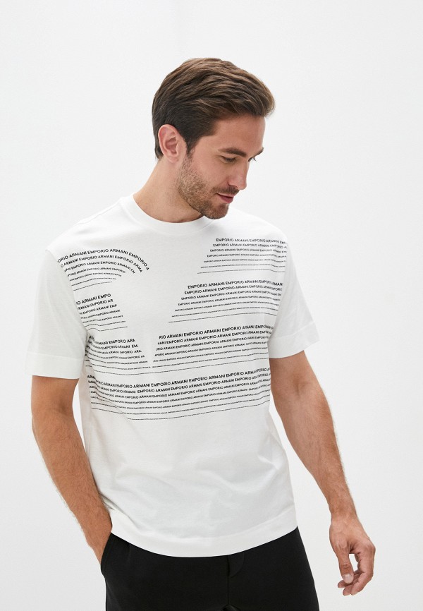 

Футболка Emporio Armani, Белый, Emporio Armani EM598EMJURJ4