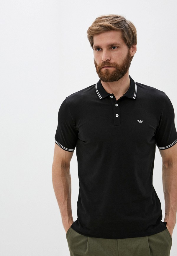 

Поло Emporio Armani, Черный, Emporio Armani EM598EMKFQY3