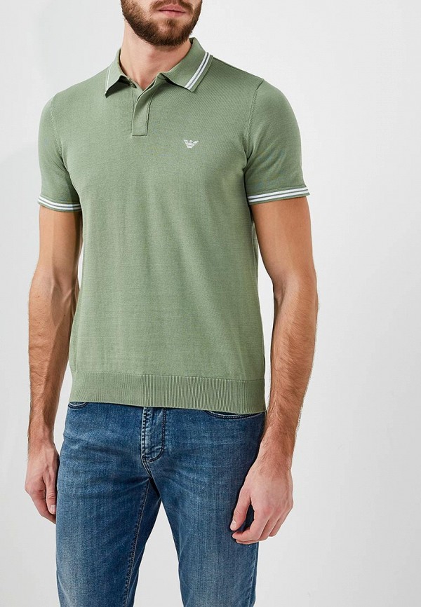 

Поло Emporio Armani, Зеленый