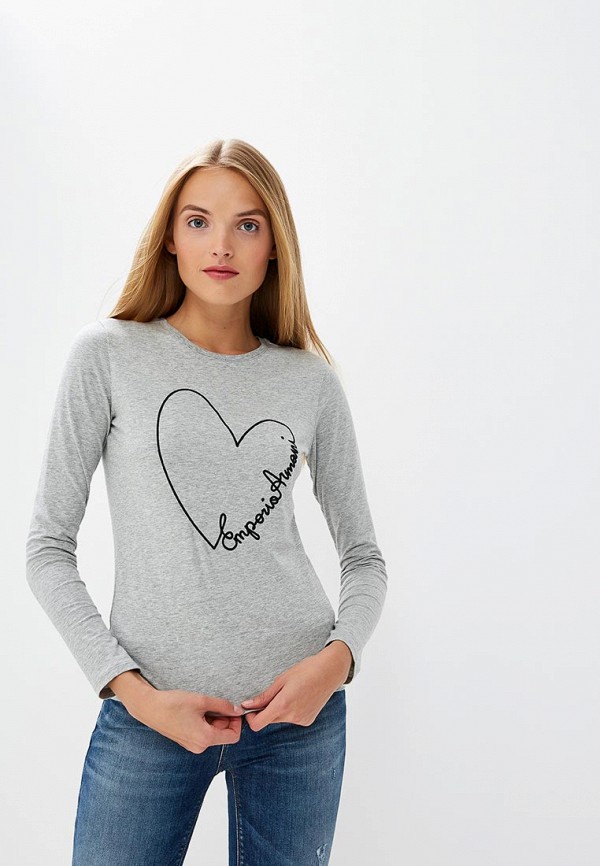

Лонгслив Emporio Armani, Серый