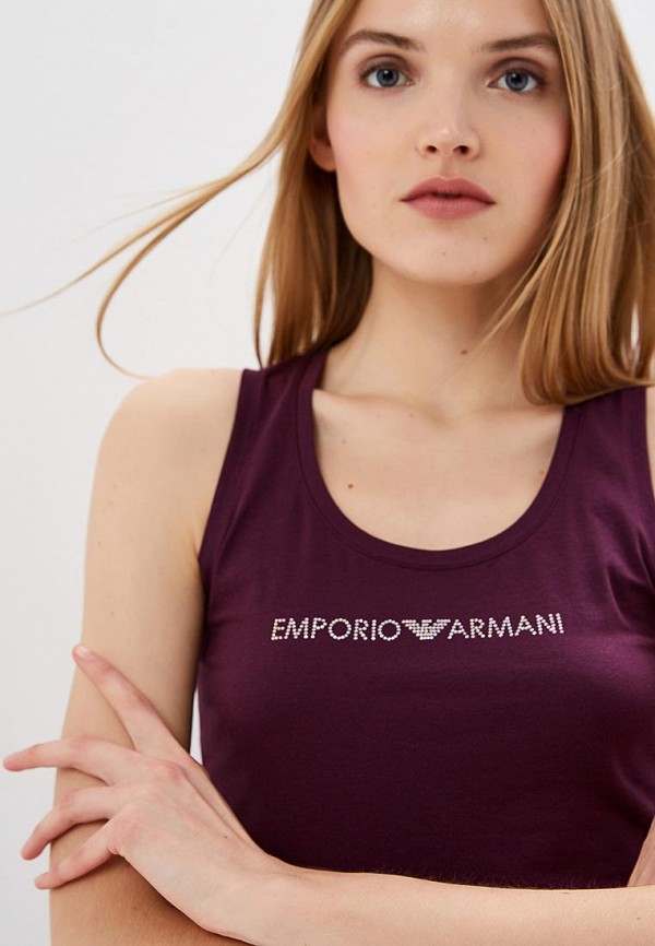 

Майка Emporio Armani; Emporio Armani EM598EWDPTX1, Фиолетовый