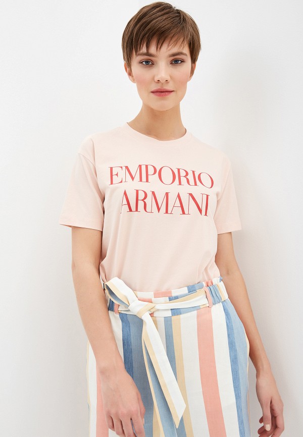 

Футболка Emporio Armani, Розовый