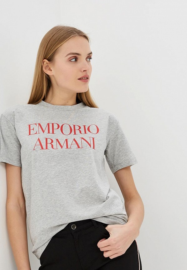 

Футболка Emporio Armani, Серый, Emporio Armani EM598EWDPUS7
