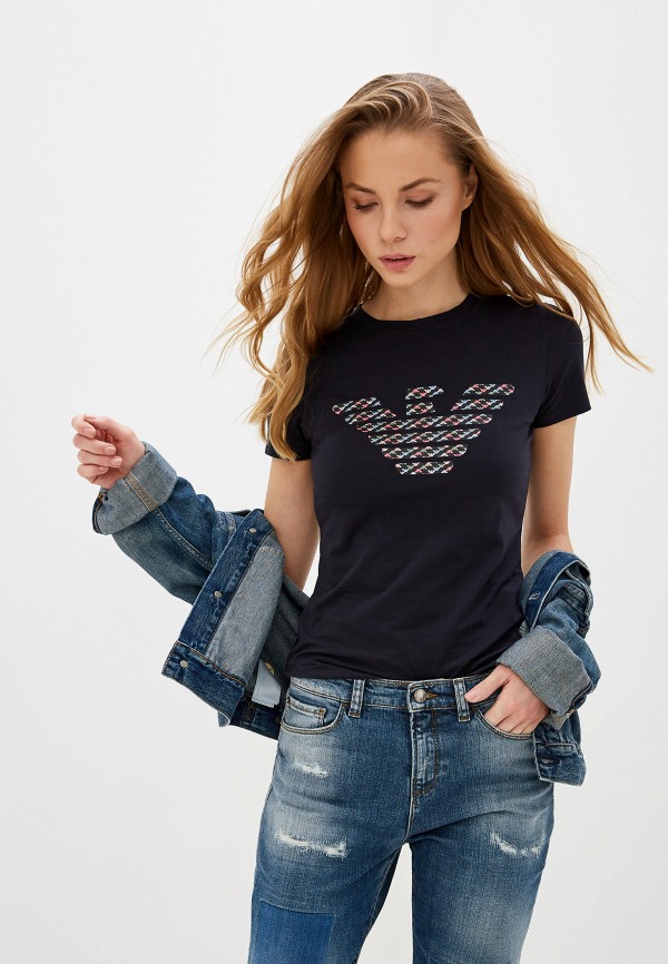 

Футболка Emporio Armani, Синий, Emporio Armani EM598EWFWJM2