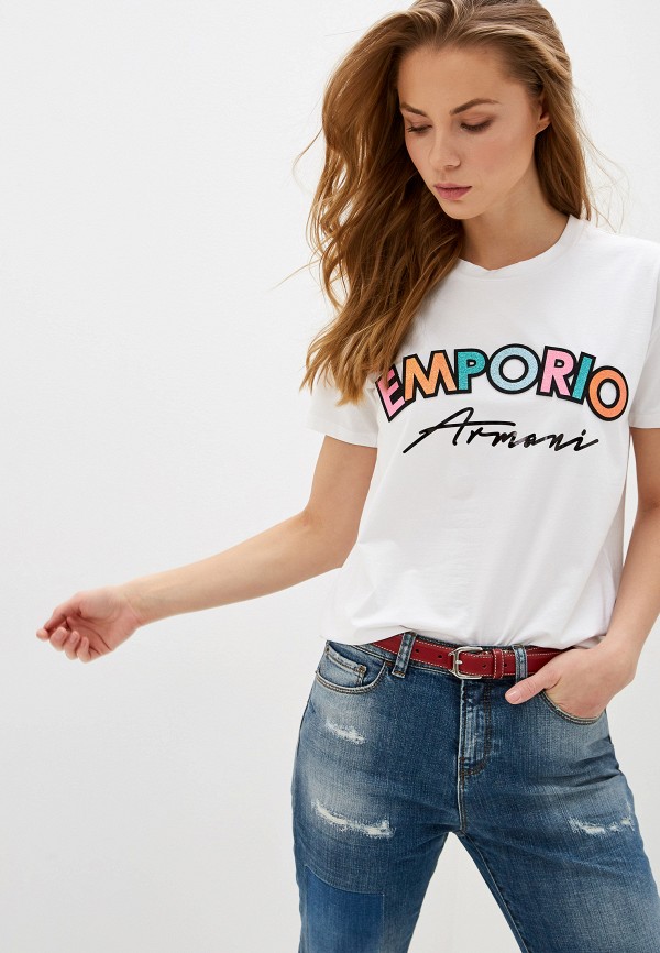 

Футболка Emporio Armani, Белый, Emporio Armani EM598EWFWJM5