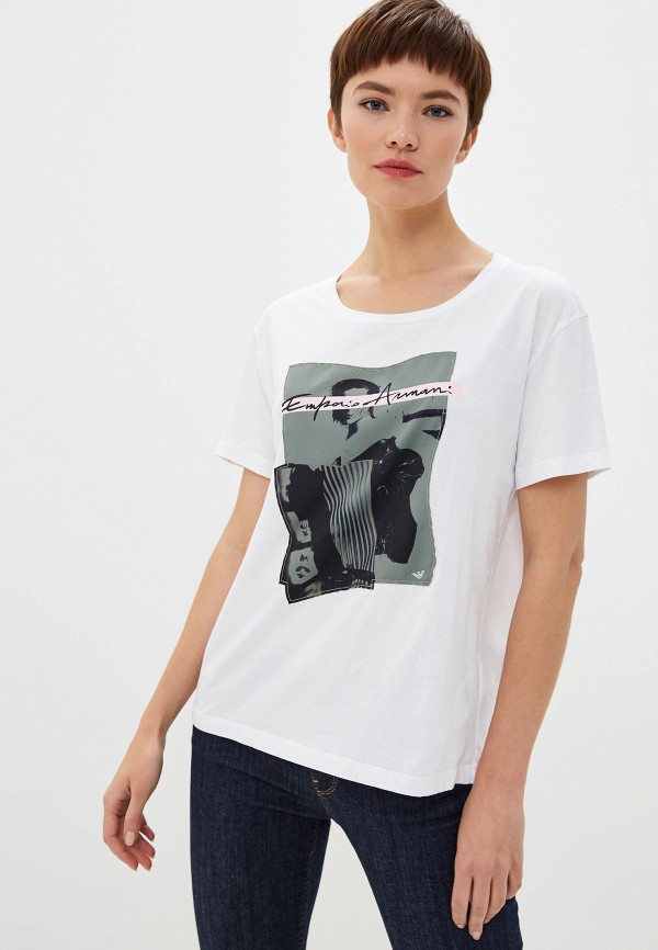

Футболка Emporio Armani, Белый, Emporio Armani EM598EWFWJO1