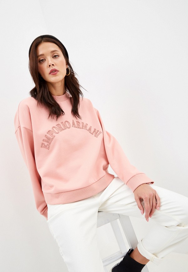 

Свитшот Emporio Armani, Розовый