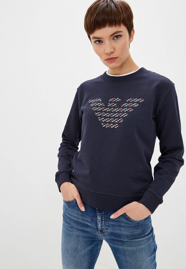

Свитшот Emporio Armani, Синий