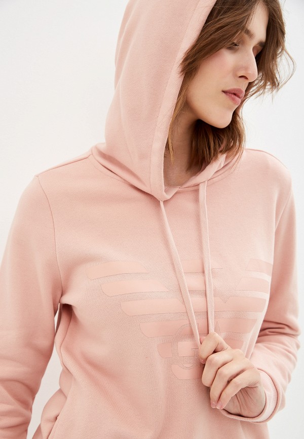 

Худи Emporio Armani, Розовый