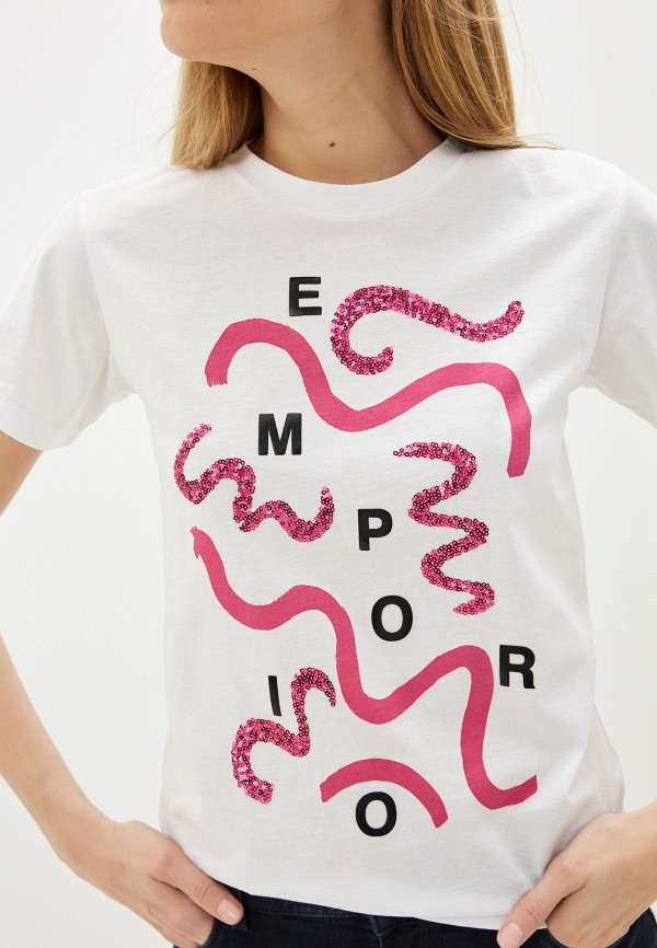 

Футболка Emporio Armani, Белый, Emporio Armani EM598EWHMXK9