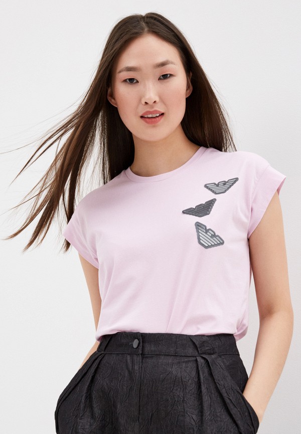 

Футболка Emporio Armani, Розовый