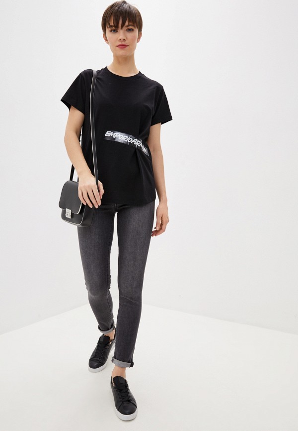 

Футболка Emporio Armani, Черный, Emporio Armani EM598EWHMXL5