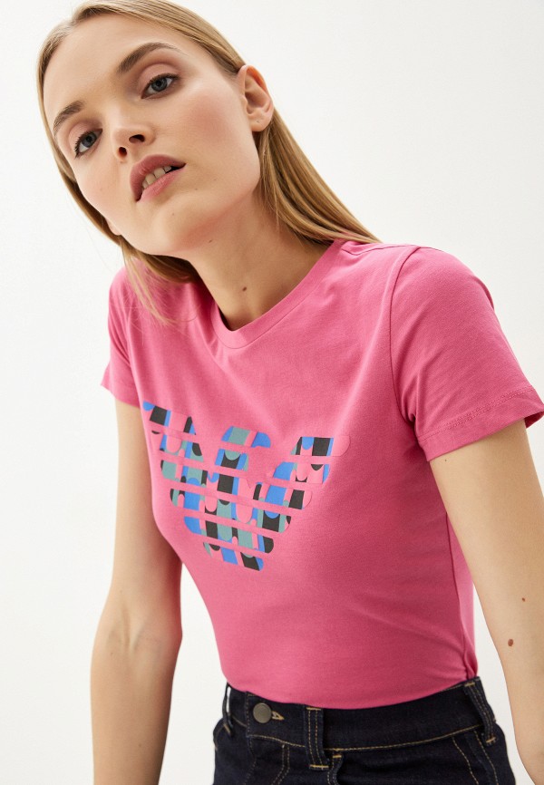 

Футболка Emporio Armani, Розовый, Emporio Armani EM598EWHMXL7