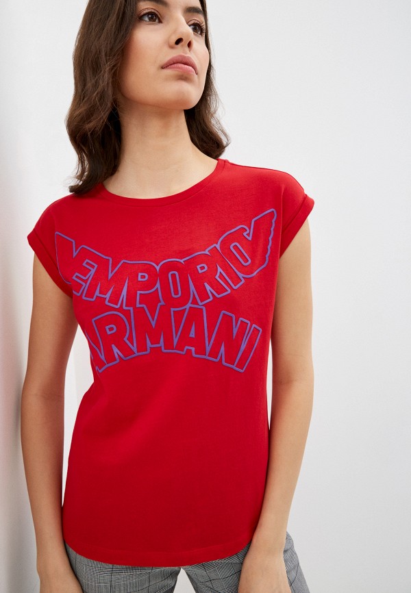 

Футболка Emporio Armani, Красный