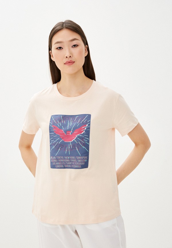 

Футболка Emporio Armani, Розовый