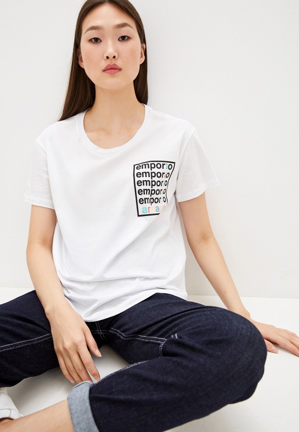 

Футболка Emporio Armani, Белый, Emporio Armani EM598EWHMXN2