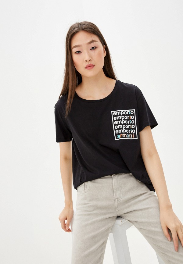 

Футболка Emporio Armani, Черный, Emporio Armani EM598EWHMXN3