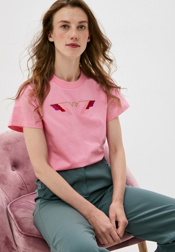 

Футболка Emporio Armani, Розовый