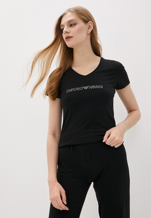 

Футболка домашняя Emporio Armani, Черный
