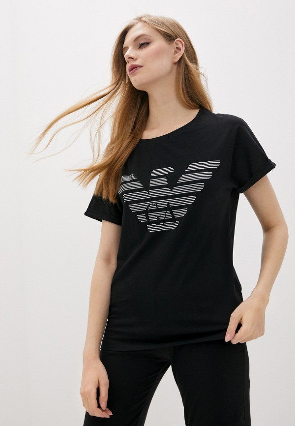 

Футболка домашняя Emporio Armani, Черный, Emporio Armani EM598EWKHTF6