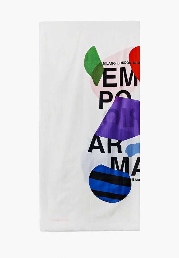 

Платок Emporio Armani, Белый