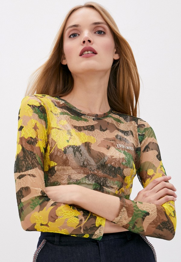 

Лонгслив Ermanno Ermanno Scervino, Бежевый