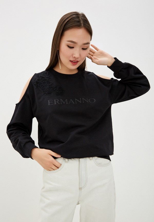 

Свитшот Ermanno Ermanno Scervino, Черный