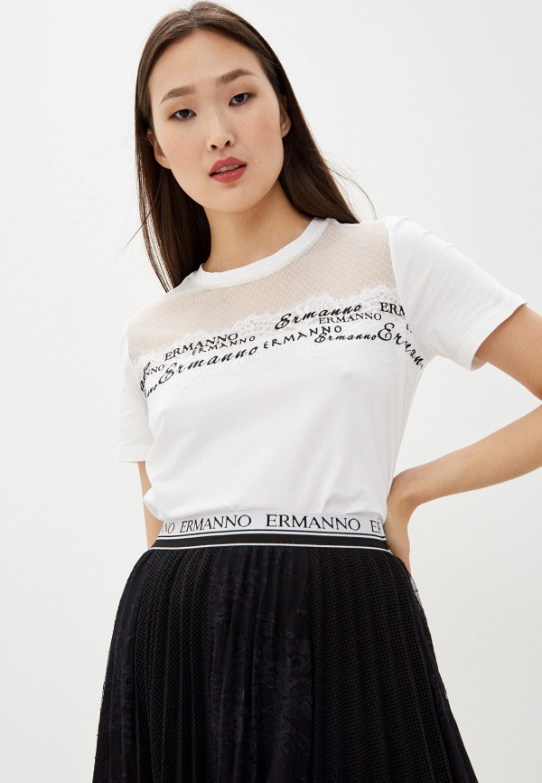 

Футболка Ermanno Ermanno Scervino, Белый