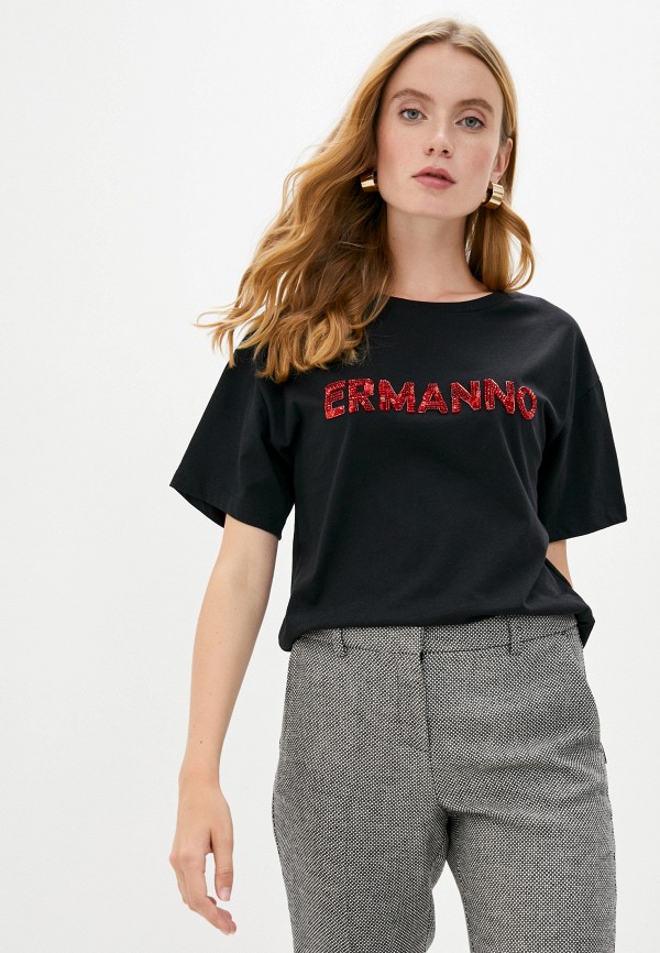 

Футболка Ermanno Ermanno Scervino, Черный