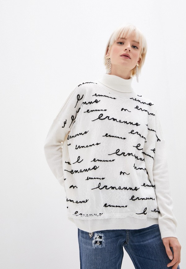 

Водолазка Ermanno Ermanno Scervino, Белый